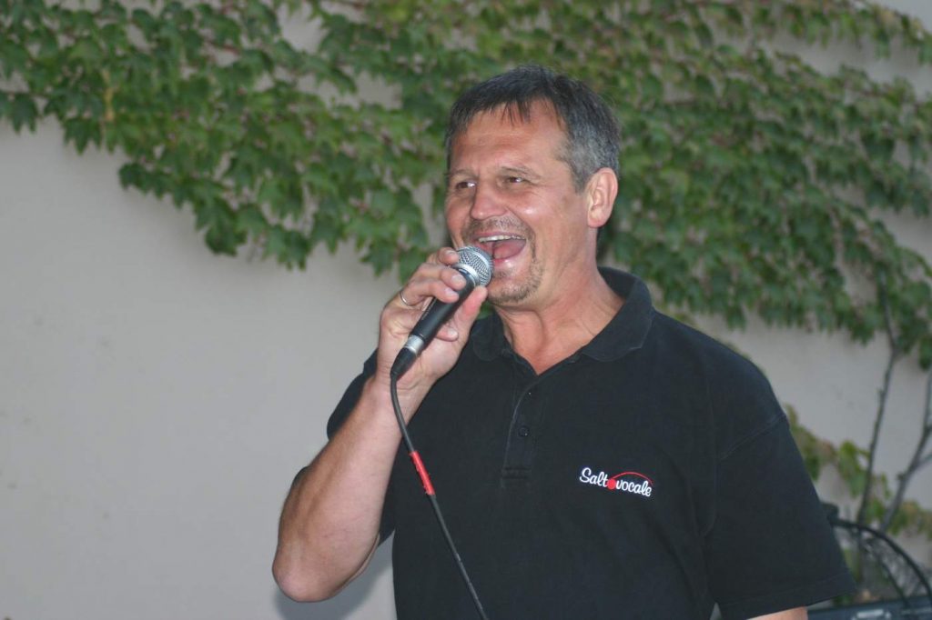 Achim Rheinschmidt als Moderator von Salt o Vocale im Jahr 2007