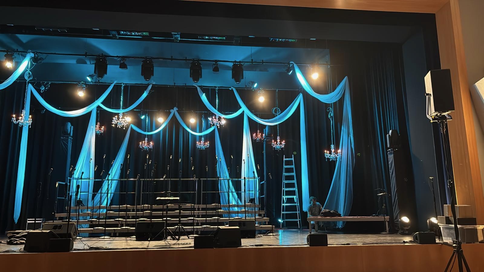 Bühne - Aufbau - Achim 3